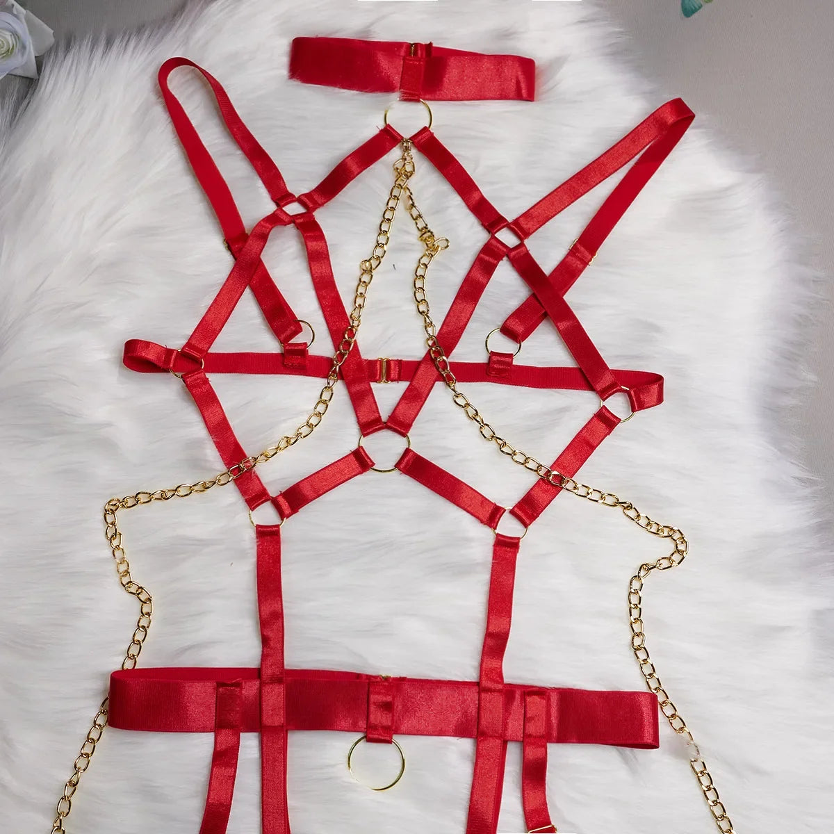 Sexy Seductive Chain Lingerie