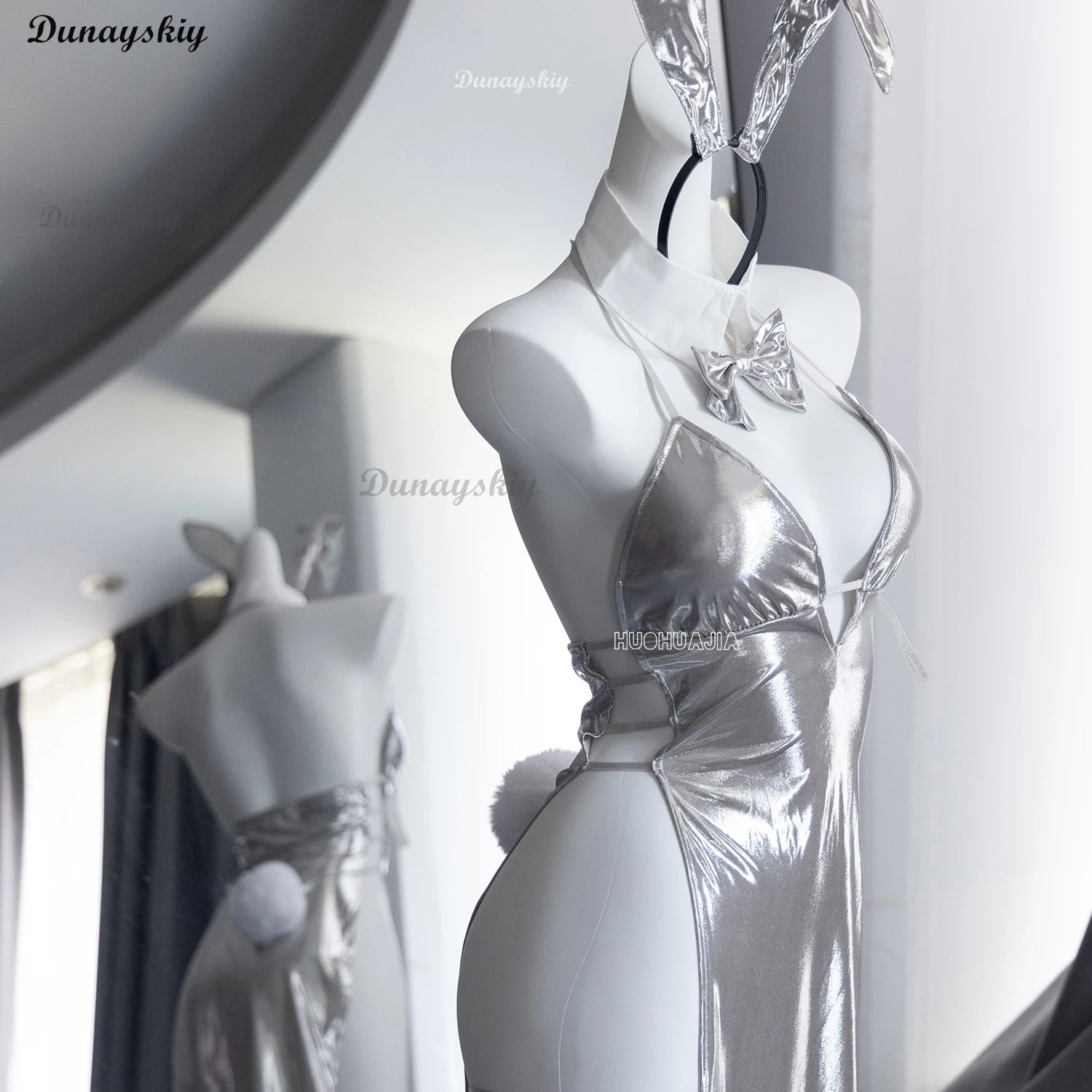 “Cerulean Tactics” Lingerie Set (Blue-Inspired Aesthetic)