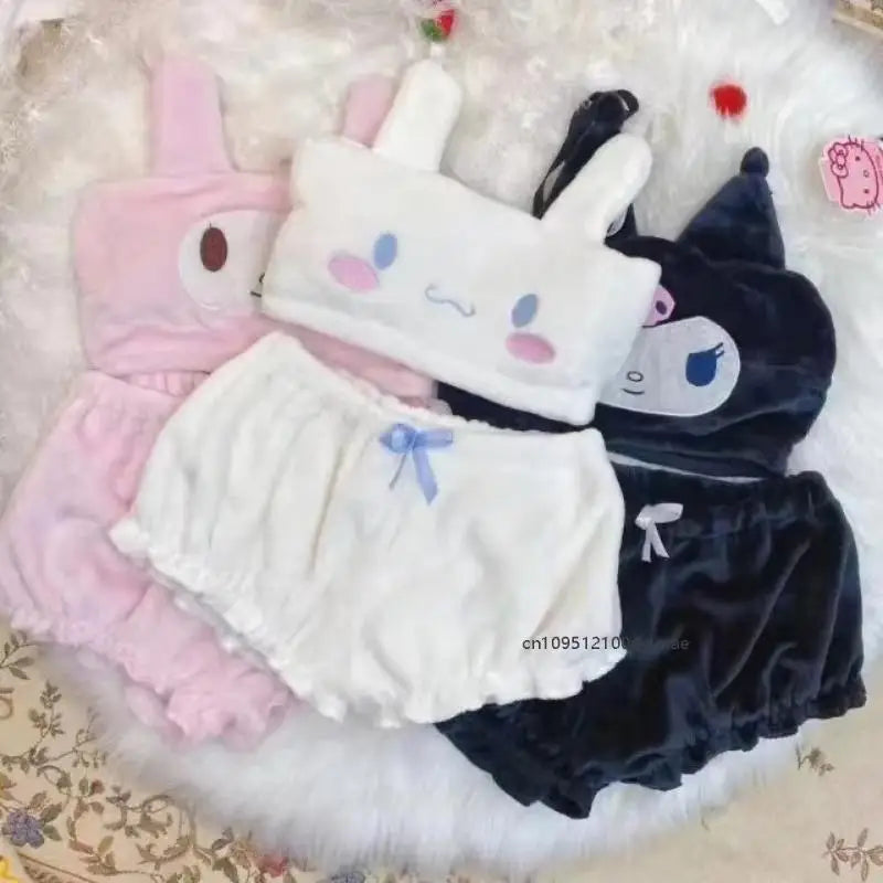 Sanrio Cute Shorts Lingerie Pajamas