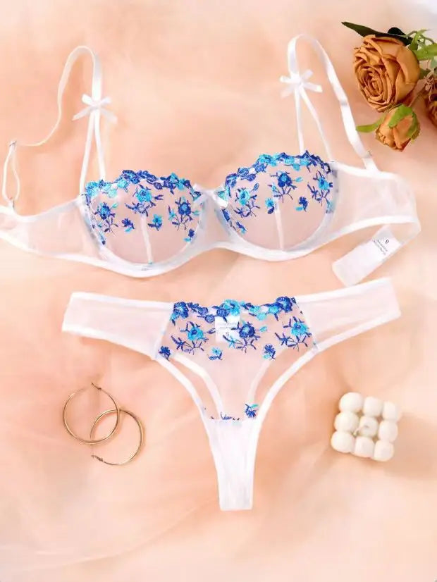 Floral Rose Lingerie