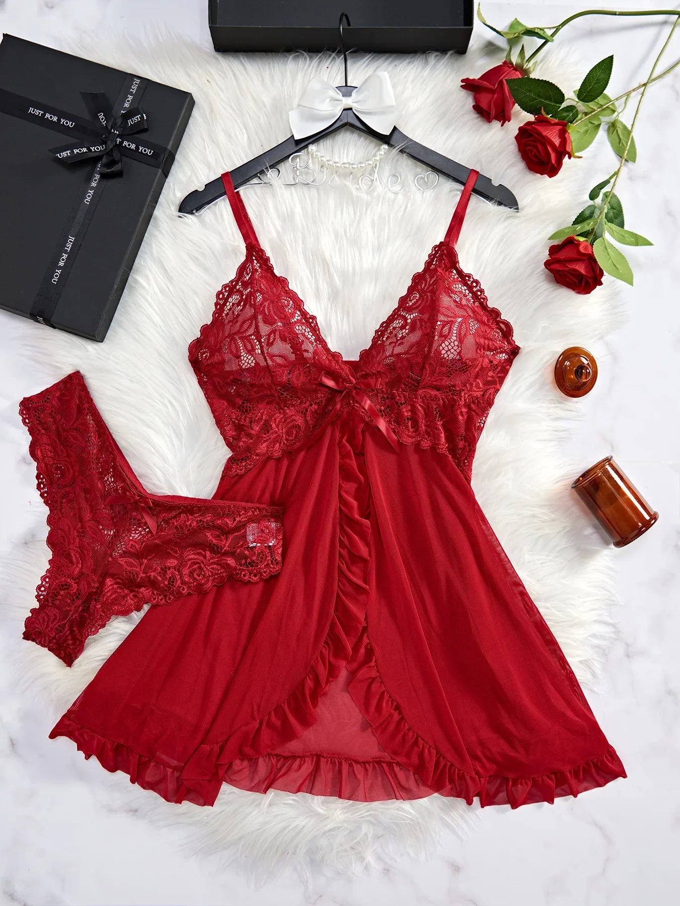 Sexy Lingerie Nightdress Set