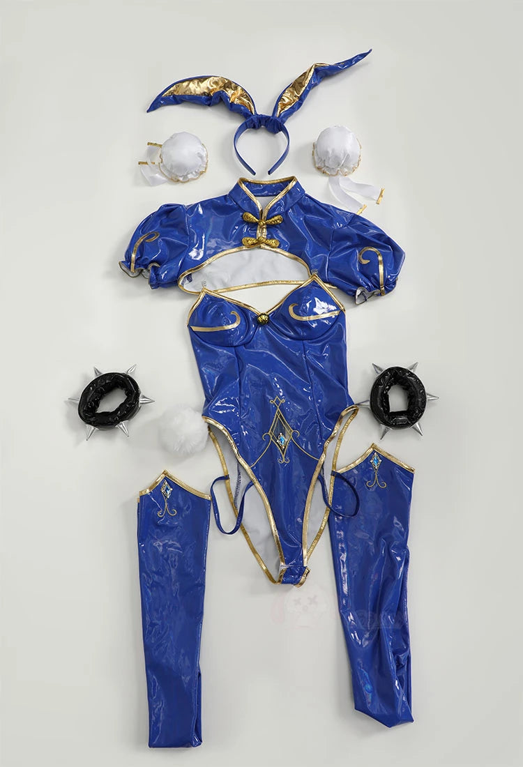 “Warrior Beauty” Lingerie Set (Chun-Li Inspired)