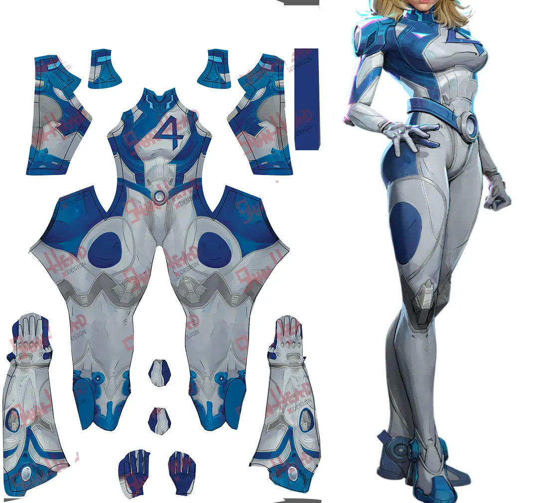 “Invisible Elegance” Lingerie Set (Susan Storm–Inspired Aesthetic)