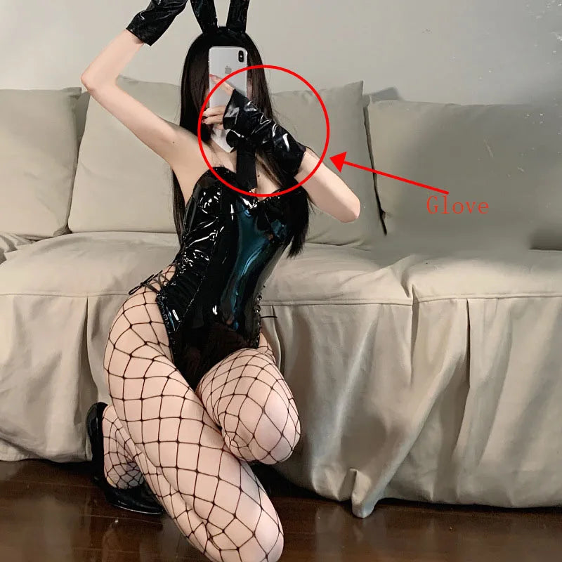 “Midnight Bunny” Lingerie Set