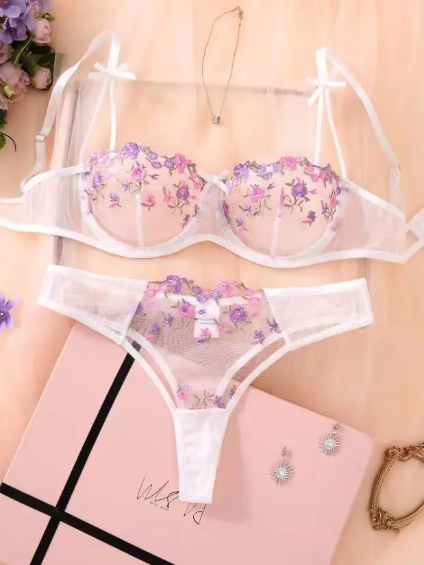 Floral Rose Lingerie